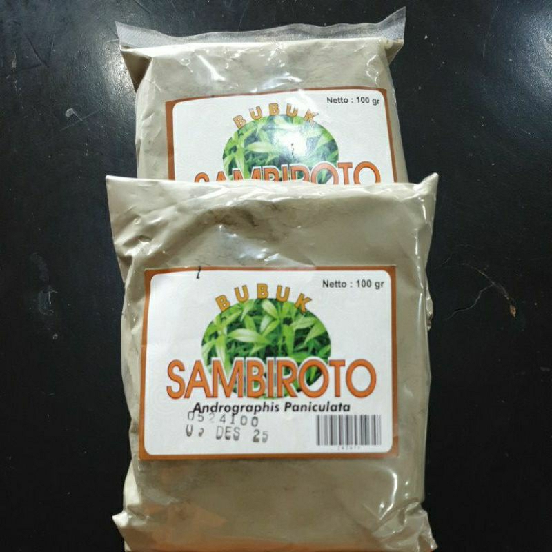 

arum sari serbuk sambiroto 100 gram