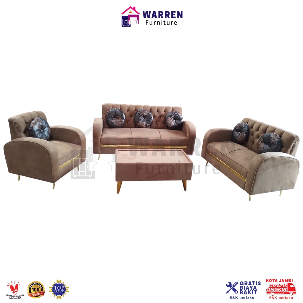 Sofa Minimalis Dudukan 321 / Sofa Clasik 321