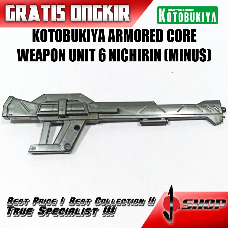 KOTOBUKIYA ARMORED CORE WEAPON UNIT 6 NICHIRIN (MINUS) KOTO441