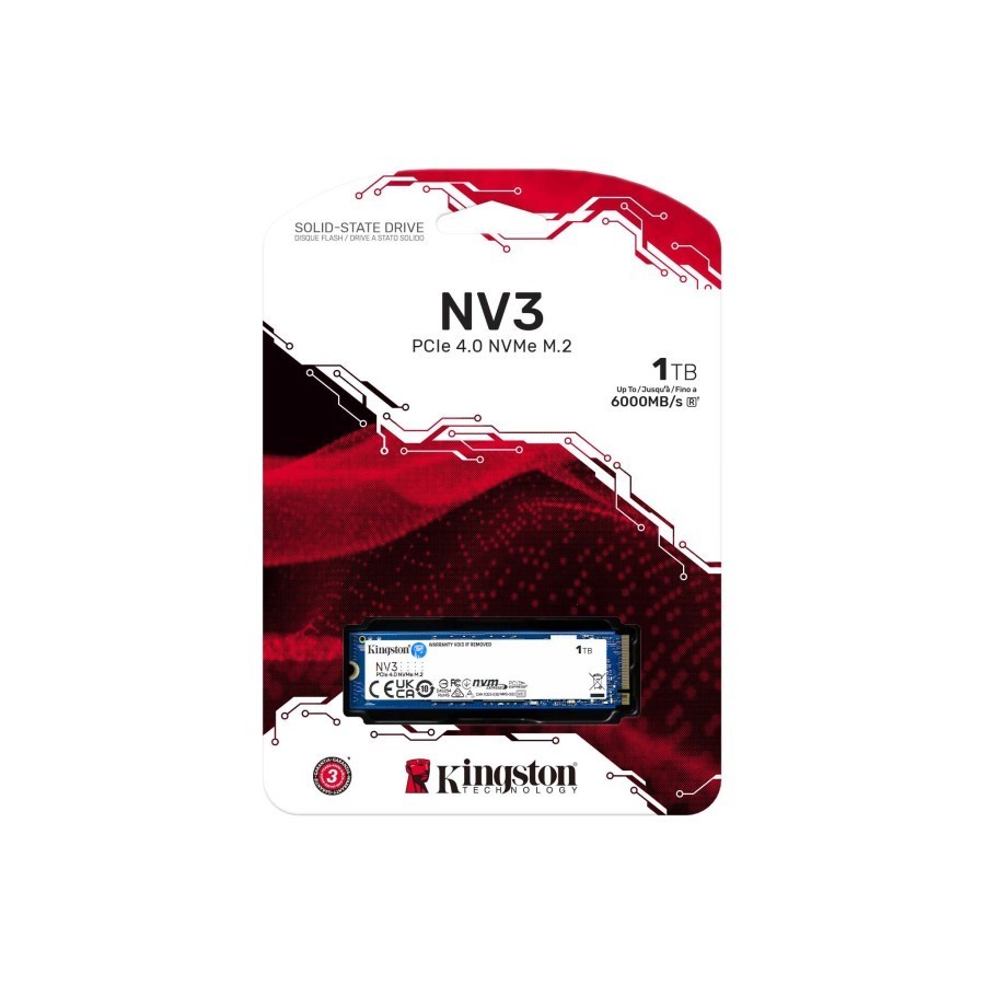 SSD Kingston NV3 1TB M2 NVMe PCIe Gen 4