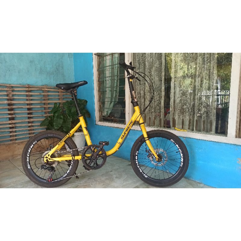 sepeda lipat minion sakoni