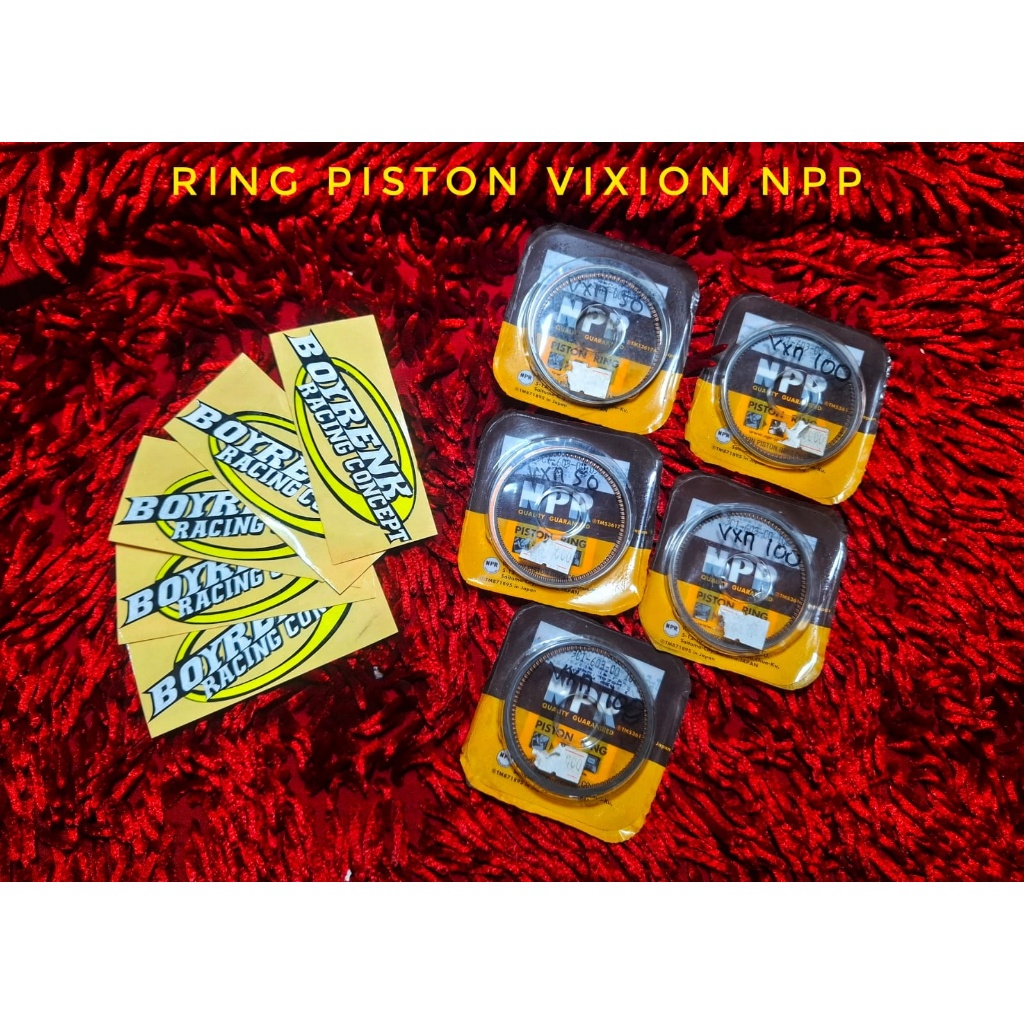 RING SEHER RING PISTON 3C1 VIXION NPP - BOYRENK RACING CONCEPT