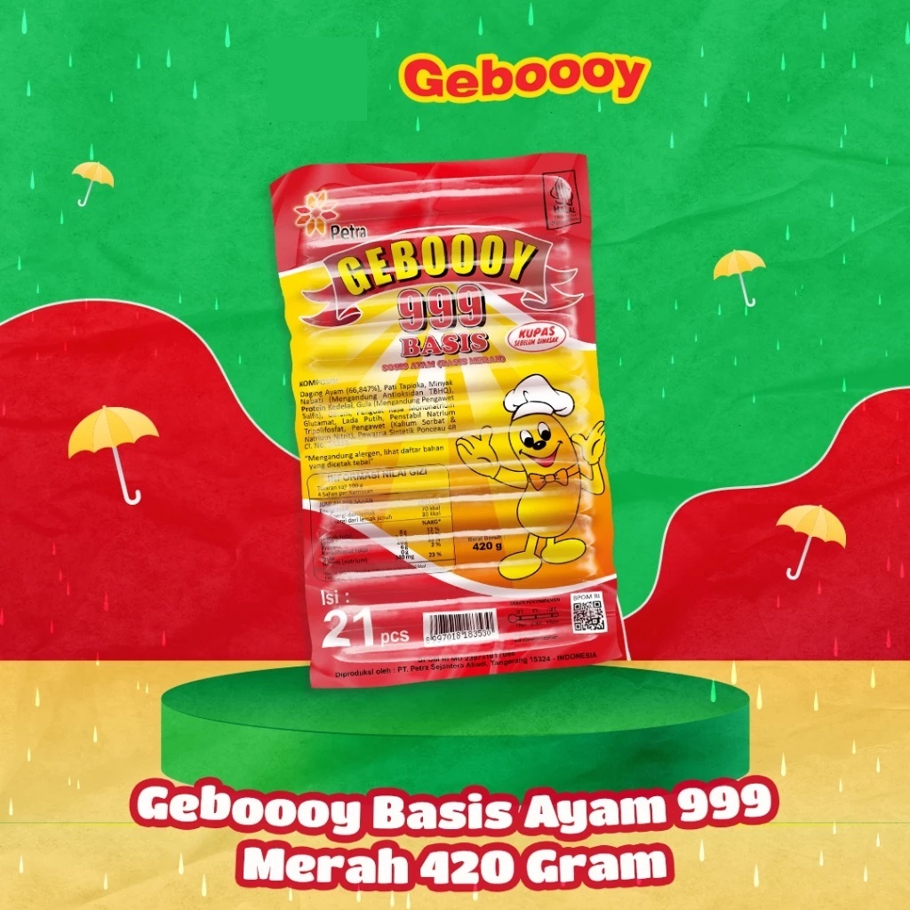 

GEBOY 999 BASIS SOSIS ISI 21 pcs GEBOY MERAH GEBOY PUTIH Geboooy SOSIS Geboooyku sosis 21 pcs