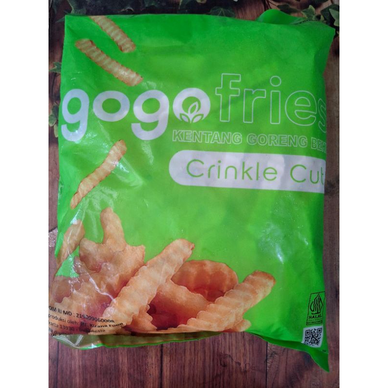 

gogo crinkle cut 1kg