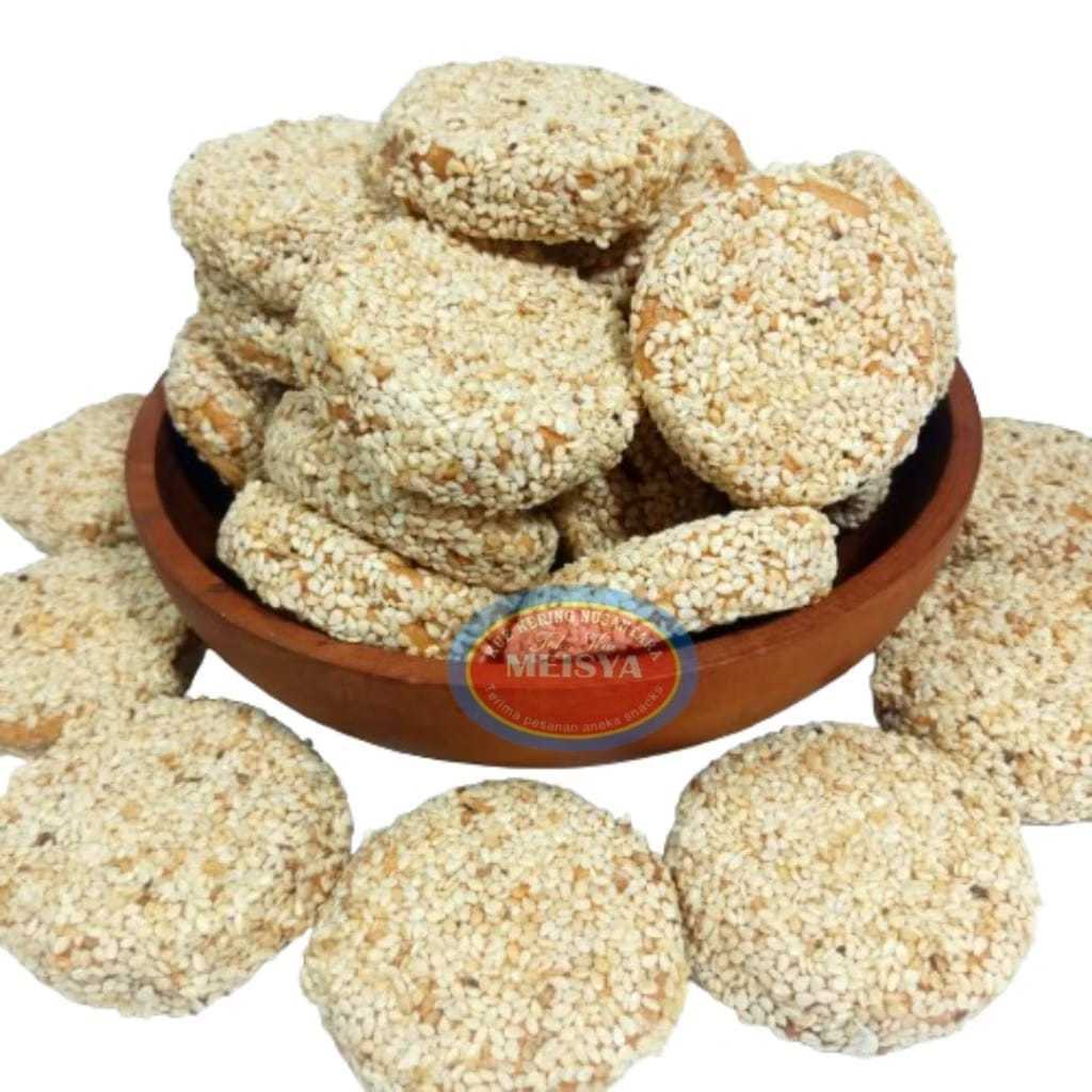 

Biskuit Wijen Bulat 1kg Roti Marie Wijen Manis Legit Full Wijen Kue Wijen Mini Biskuit Caramel Legit