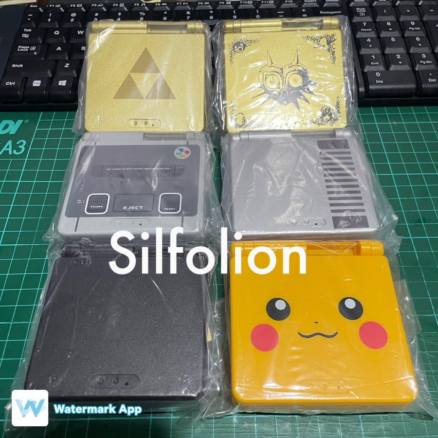 Gameboy Advance SP Shell Case Casing Rumah Housing GBA SP 001 101 Nintendo