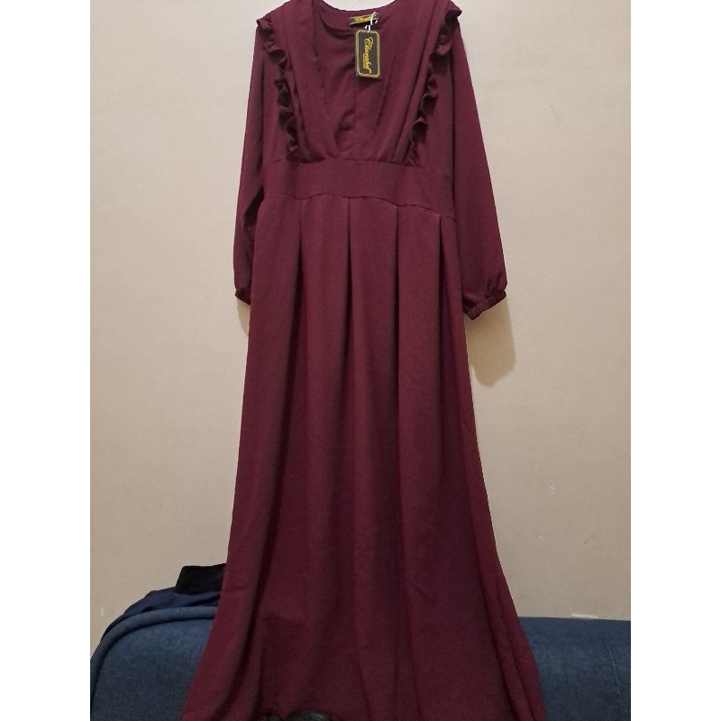 Gamis Lesti Crinkel Premium by Clarabel (New)