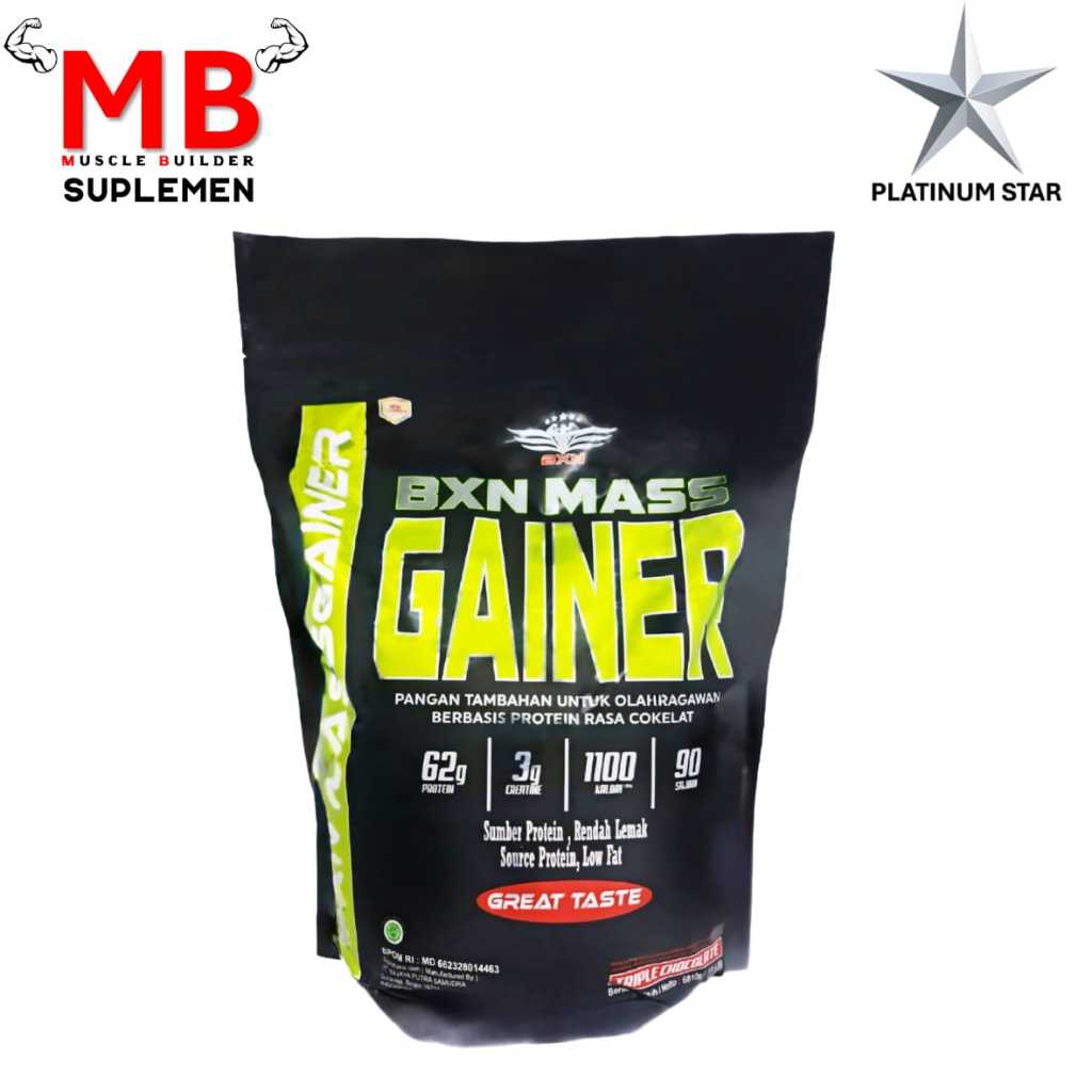 BXN Mass Gainer 15 lbs BPOM BXNutrition Nutrition 15LBS 15LB LB N ANS Masstech Mass Tech Muscletech 