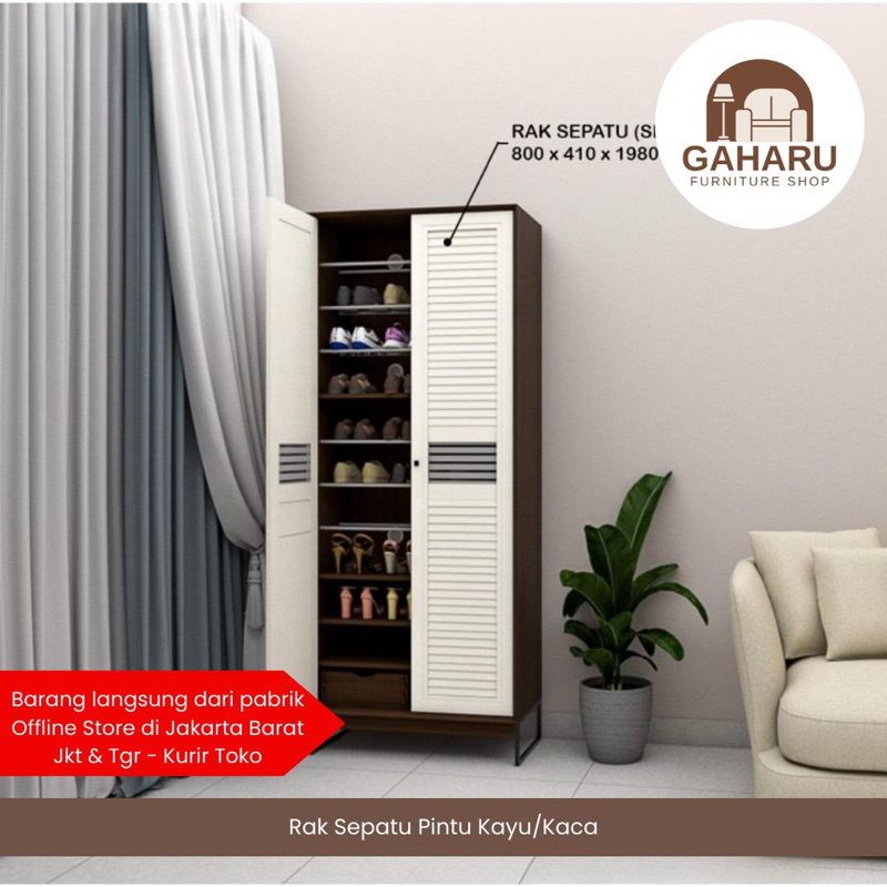 Graver Furniture Rak Sepatu Lemari Sepatu SR 2119