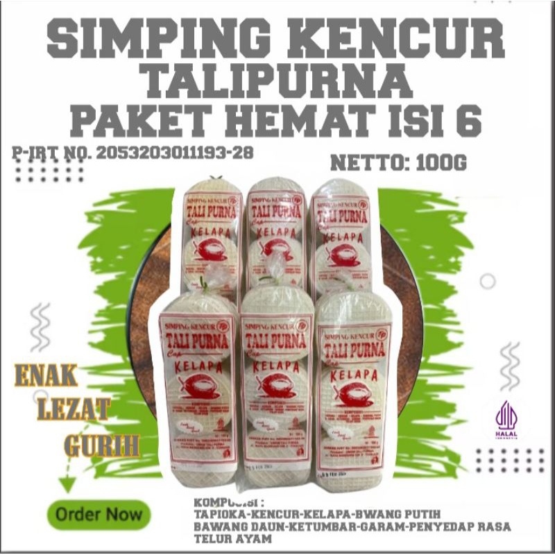 

PAKET HEMAT Simping ISI 6 Talipurna