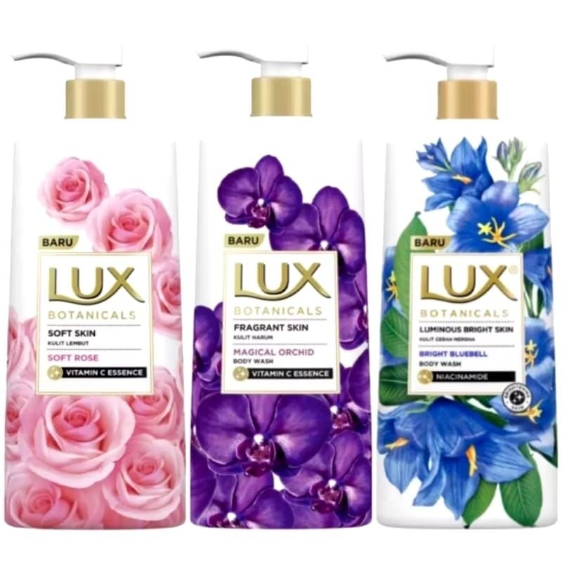 lux bodywas sabun mandi cair 825ml/560ml botol
