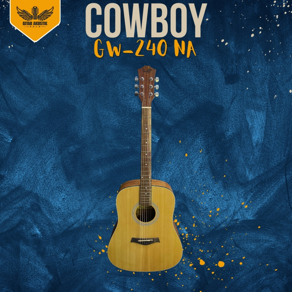 Gitar Cowboy GW-240 Original / Gitar Akustik Cowboy Senar String