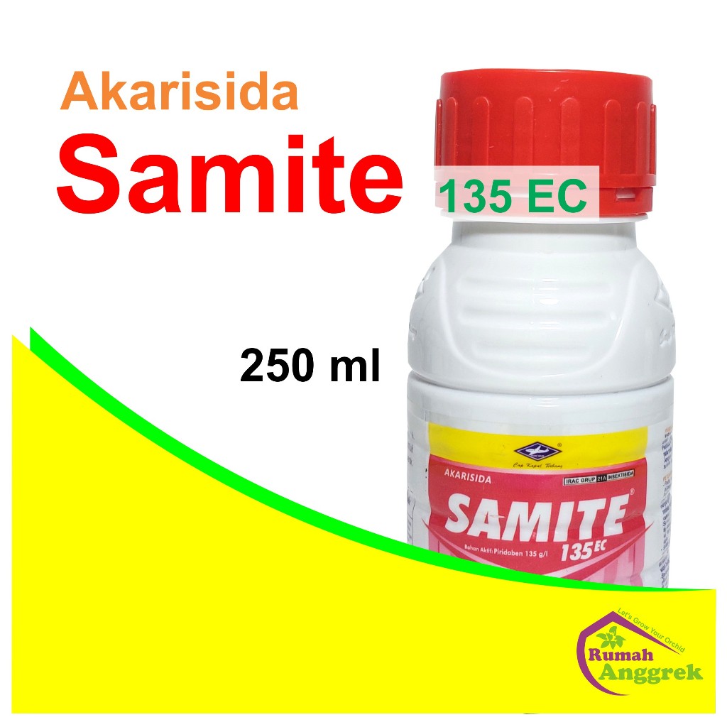 Akarisida Samite 135 EC 250 ml obat hama tungau omite anggrek insectisida insektisida serangga spide