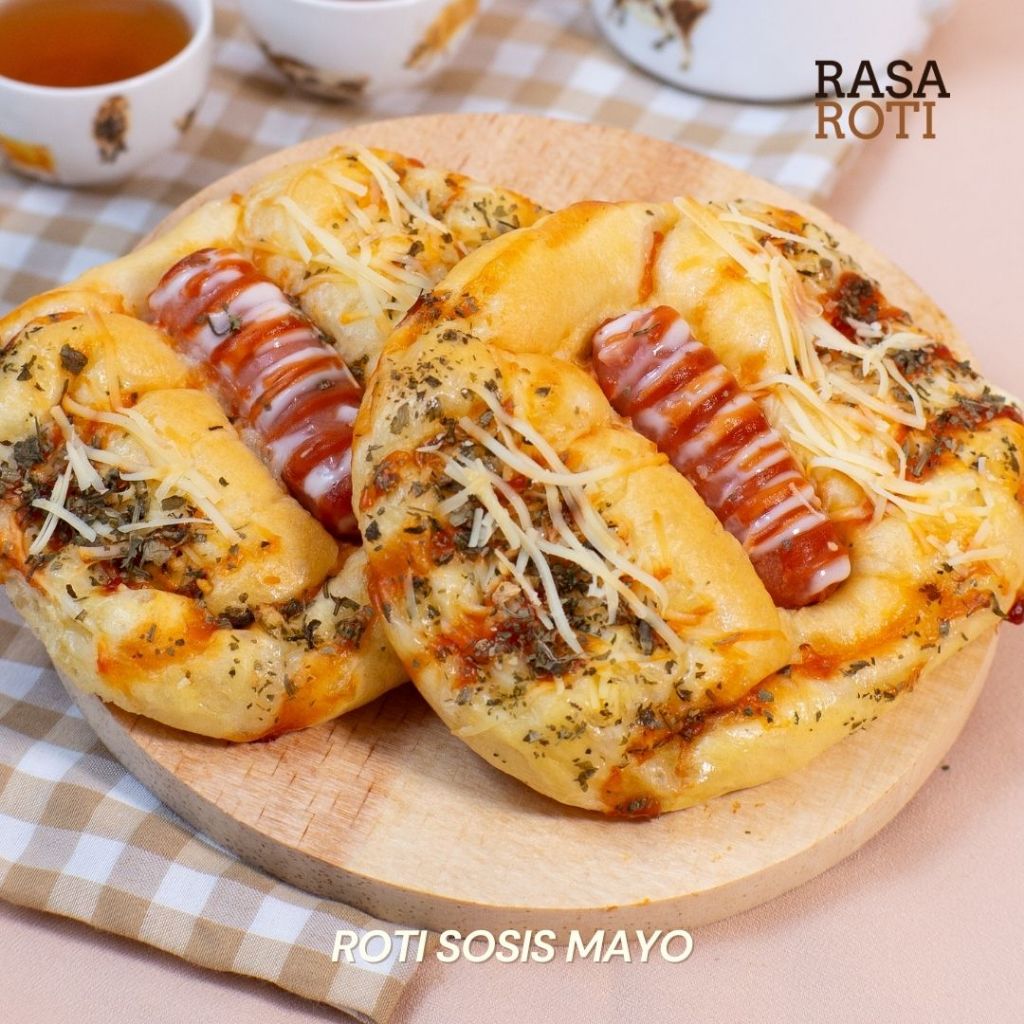 

Roti Sosis Sapi Mayonaise