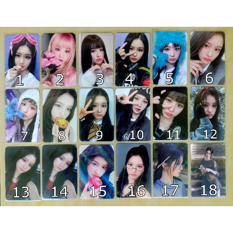 Photocard Nmixx Sullyoon Fe304:break Fe304:Stickout  [GANTI KE JNE)