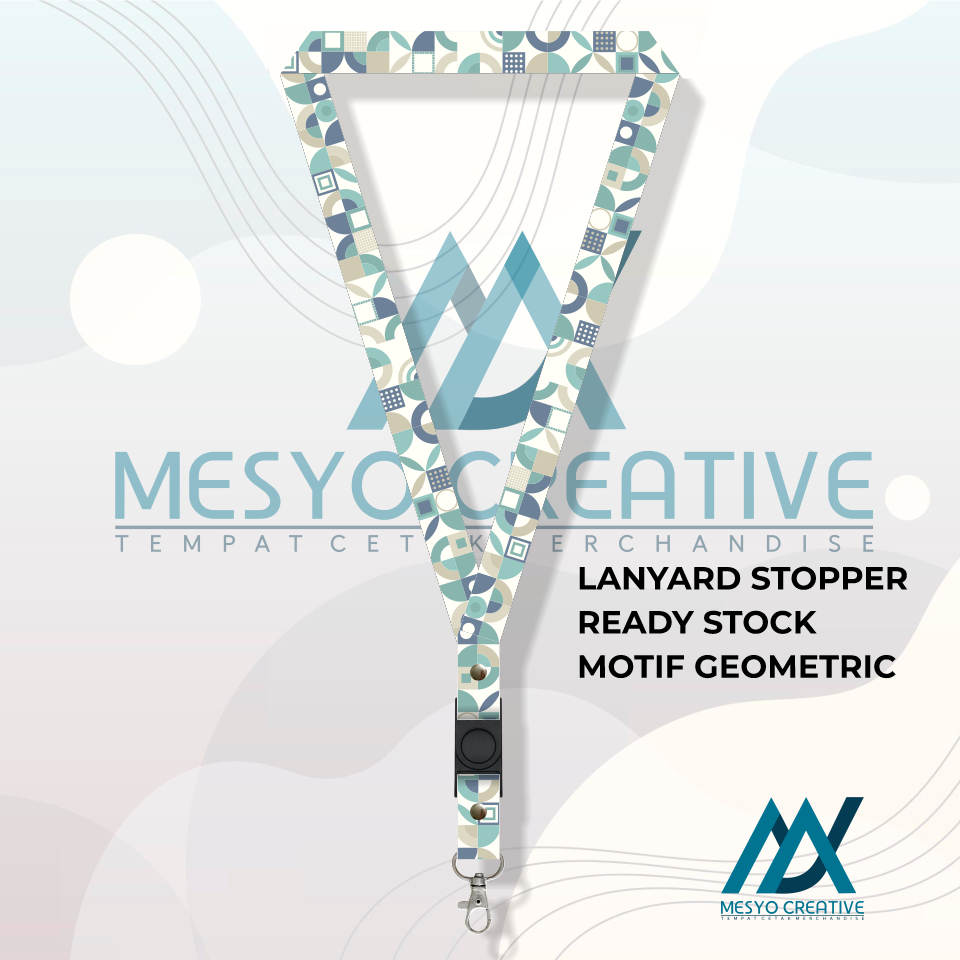 

LANYARD READY STOCK MOTIF GEOMETRIC