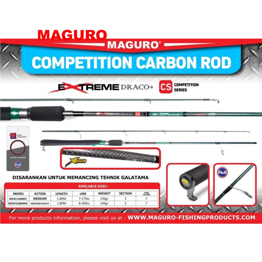 Joran MAGURO Extreme Draco 180/CS180MH2 | Full Fuji