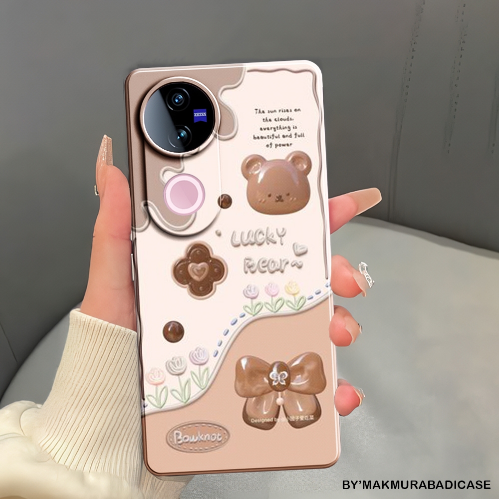 Vivo V50 5G 2025 Terbaru - Softcase Vivo - Casing V50 Lite Terbaru - Case Hp Motif Boneka Cute