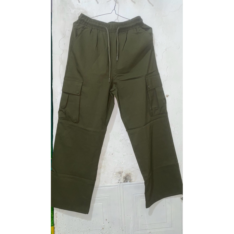 CelanaCargoWanitaArmy