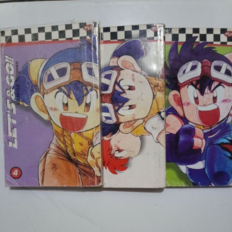 komik lets & go koshita tetsuhiro bekas