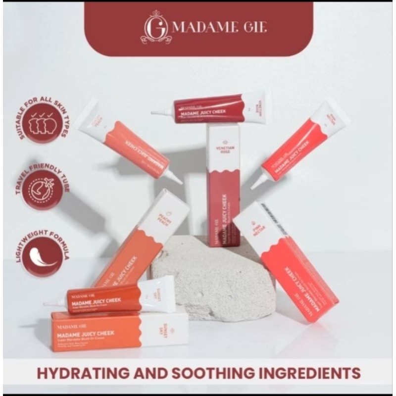 Madame gie juicy cheek blush on cream