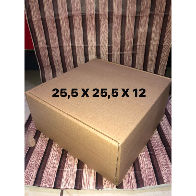 

kardus Packing diecut 25’5 X 25’5 X 12cm