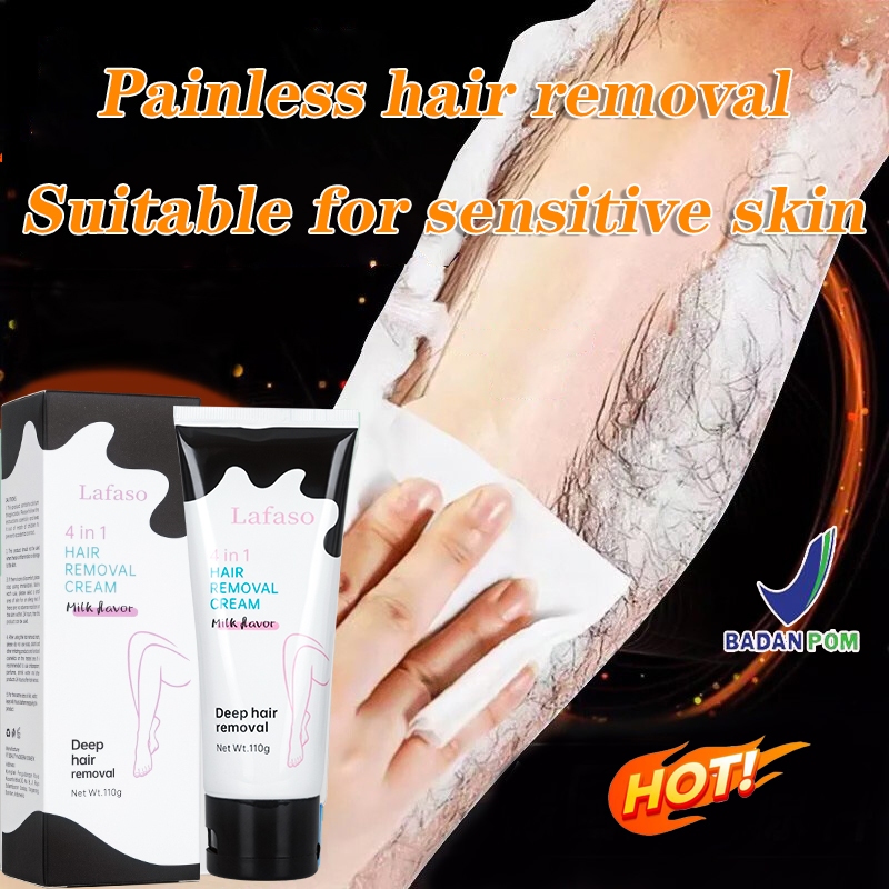 [BPOM]LAFASO Removal Cream Waxing Ketiak Perontok Bulu Permanen Pencukur Bulu Sugar Wax Hair Removal