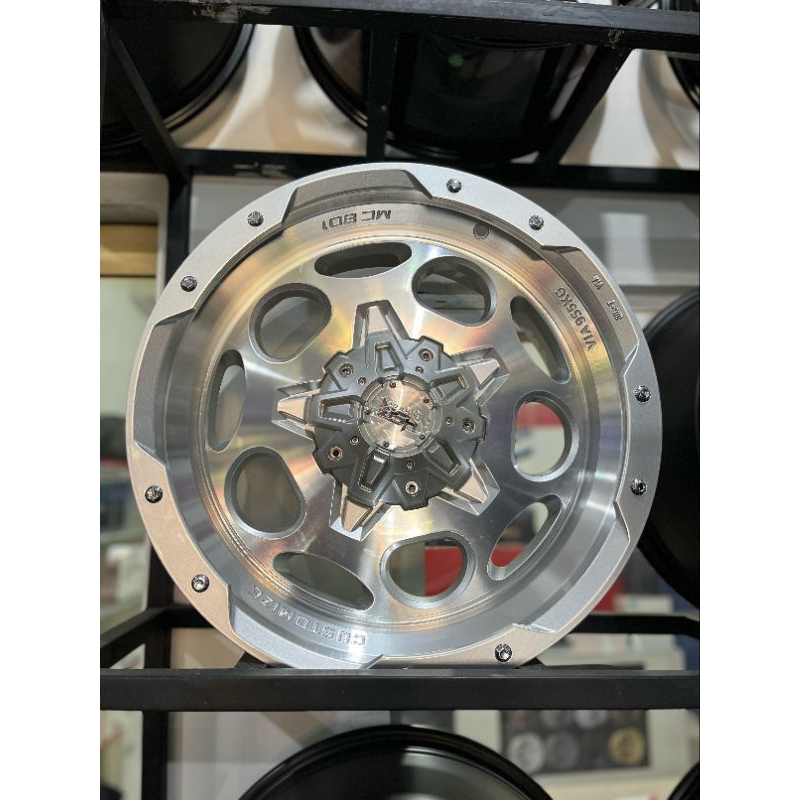 Velg Mobil Offroad Racing R20 Untuk Fortuner Triton Hilux Pajero