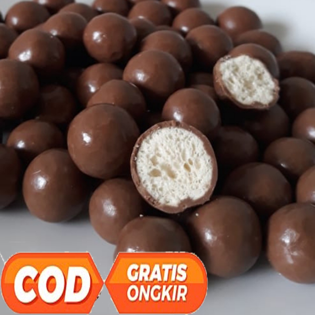 

Bola Biskuit Coklat 200g | Renyah di Luar, Lumer Coklat di Dalam!