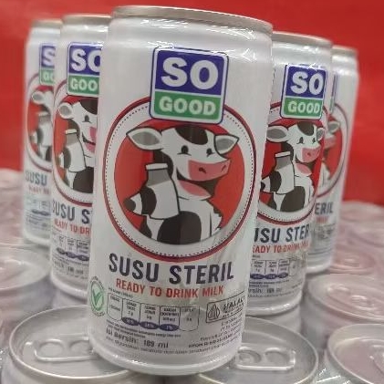 

So Good Susu Steril 189ml Susu Sapi murni