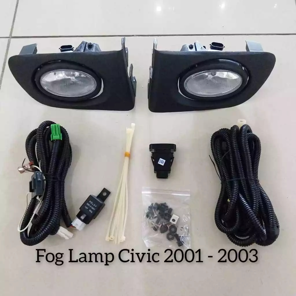 Fog Lamp Mobil Honda Civic 2001 - 2003