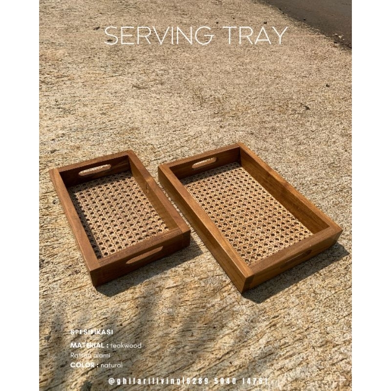 NAMPAN KAYU/ NAMPAN KAYU JATI/ NAMPAN ROTAN KATU JATI/WOODEN TRAY/SERVING TRAY/ NAMPAN/ NAMPAN JATI/