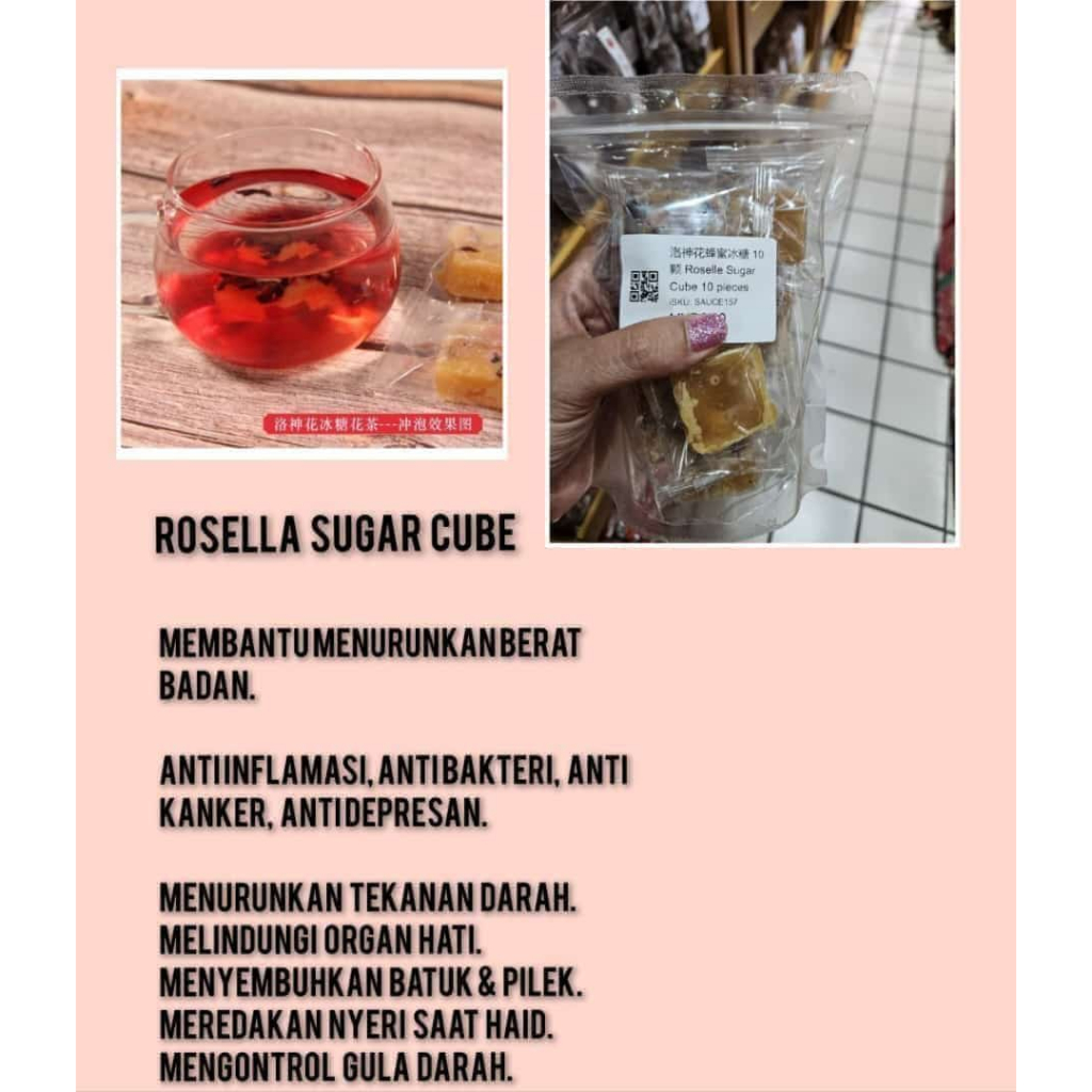 

CHENG WOH ROSELLE SUGAR CUBE - jastip penang