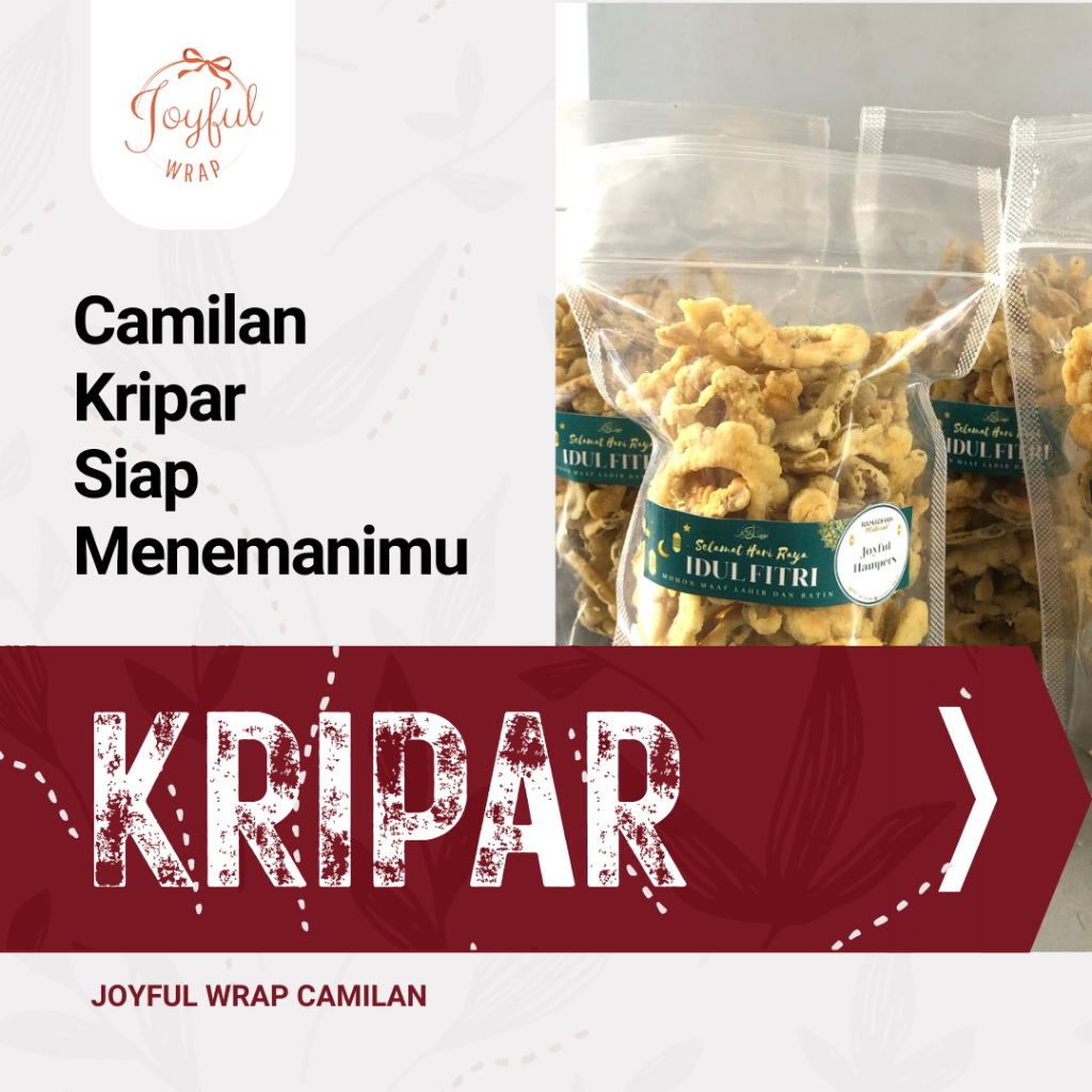 

Camilan Kripik Pare (Kripar)