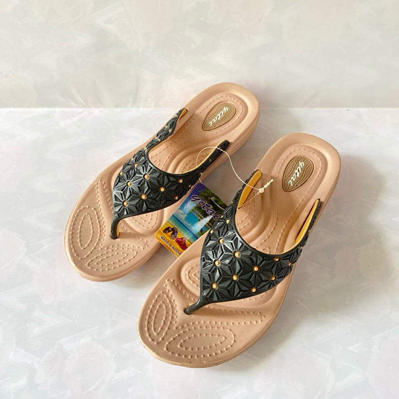 YITAI sandal wanita | sandal jepit kekinian wanita | sandal karet wanita