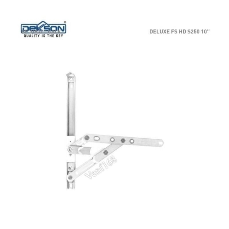 Friction Stay Dekkson Deluxe FS HD S250 10"/12"/16"/22" / Engsel Casement *