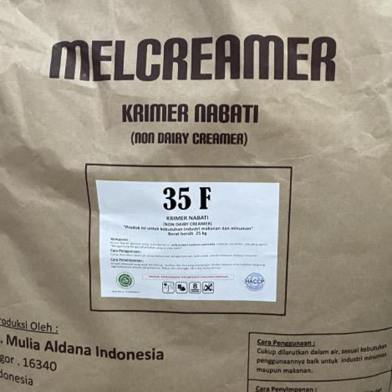 

MELCREAMER 35F (25KG) ORIGINAL - READY STOK & PENGIRIMAN CEPAT