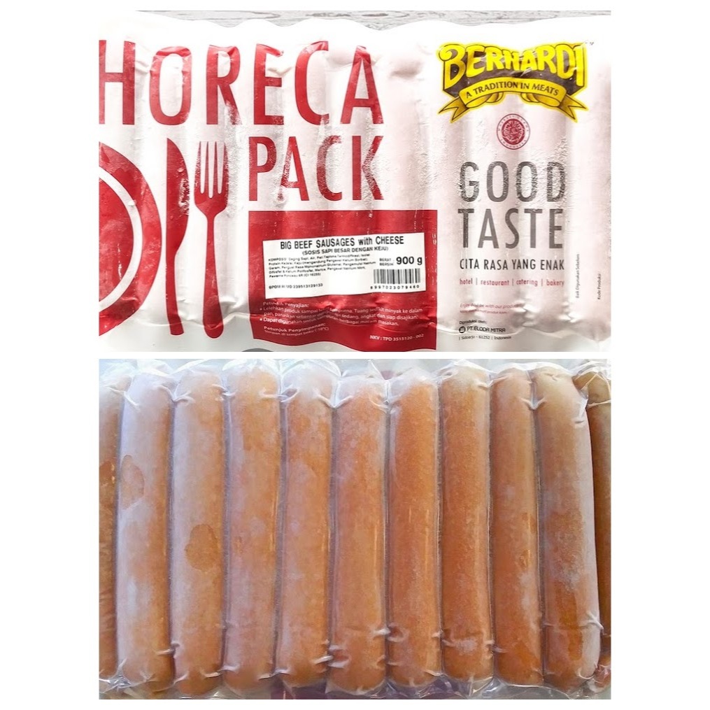 

Bernardi BHP Big Beef Sausage – 900gr (Isi 11 pcs Jumbo)