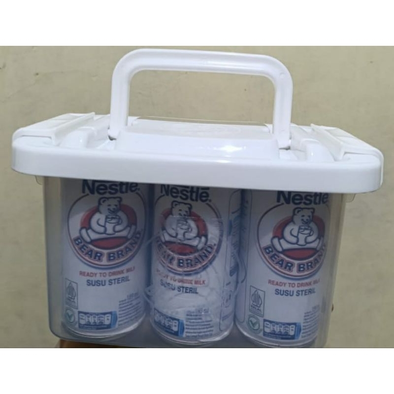 

Susu Beruang Bear Brand 189 ml x 6 pcs plus container