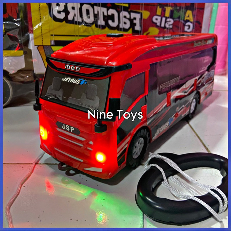 [FREE BATERAI] MOBIL BASURI TELOLET MOBIL ELF MOBIL HIACE TRAVEL MAINAN MOBIL TRAVEL MANIA