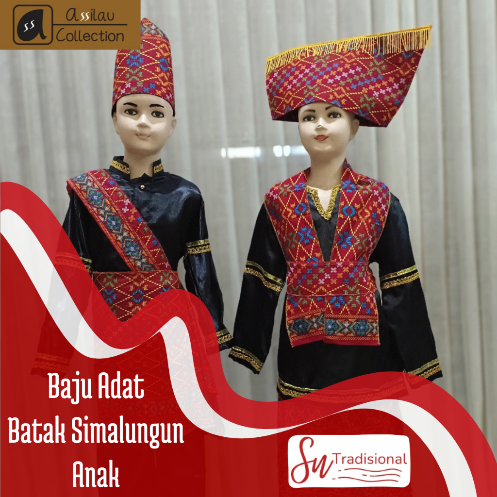 Baju Adat Batak Simalungun Anak Satuan ( Laki/Perempuan )