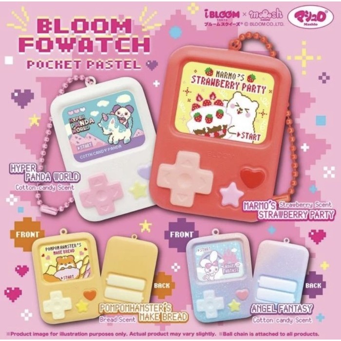 Ready Stok Squishy Ibloom Fowatch Rare Series 2 Limited Murah Original - 1 Set