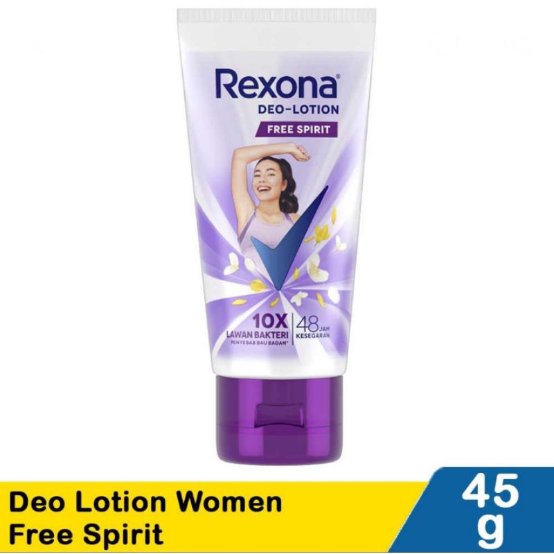 Reksona deo lotion women free spirit 45g