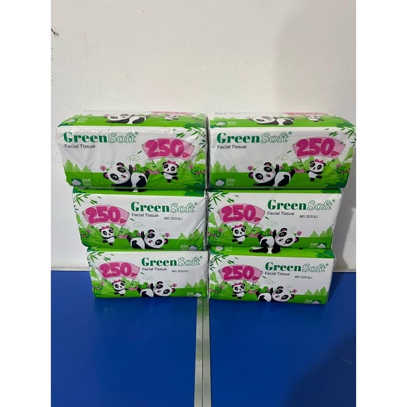 [GROSIR TISU] TISU GREEN SOFT 250 GRAM GROSIR ( 3 PACK, 6 PACK & 10 PACK ) TISU MURAH GROSIR