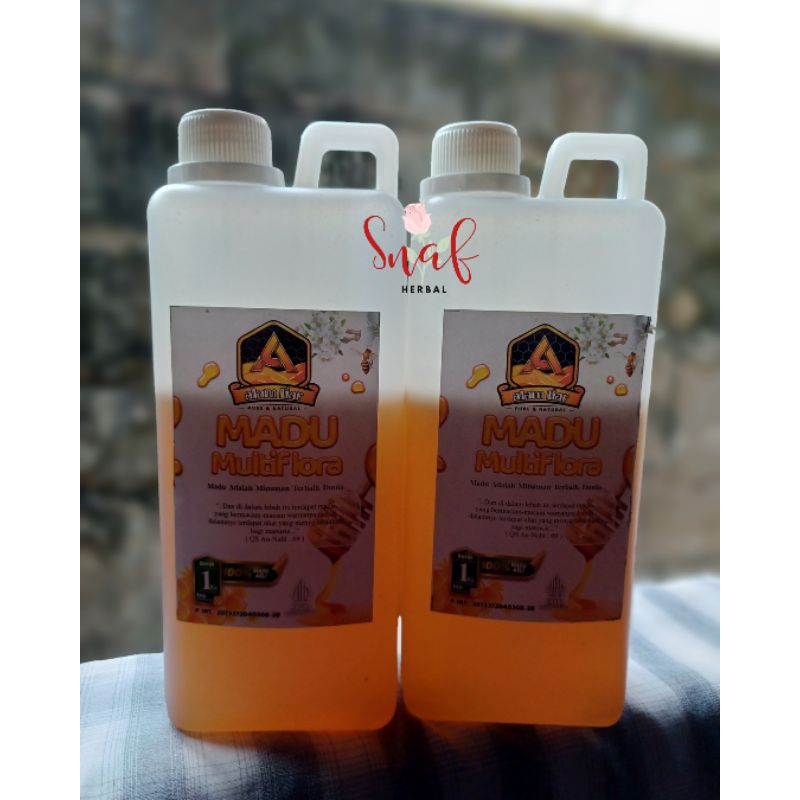 

MADU KUNING MULTIFLORA ASLI TANPA CAMPURAN