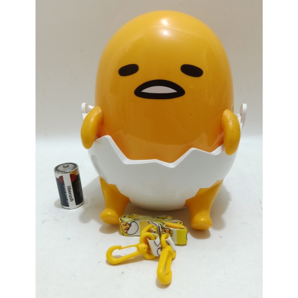 

Universal studios singapore sanrio gudetama popcorn bucket limited edition merchandise