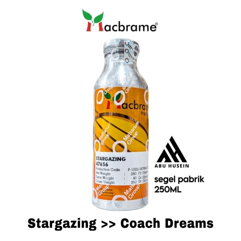 STARGAZING 250ML PRODUK MACBRAME SEGEL PABRIK (untuk keterangan baca deskripsi produk)