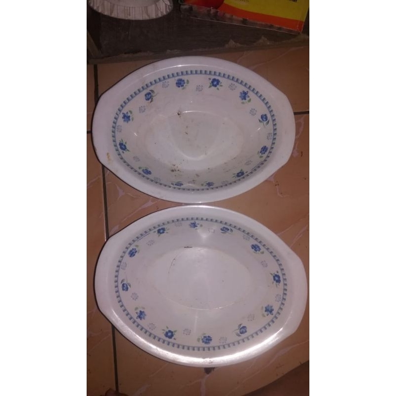 Mangkok sayur melamin preloved