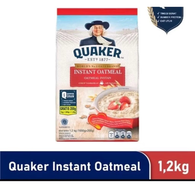 

Quacker Instant 800gr & 1200gr