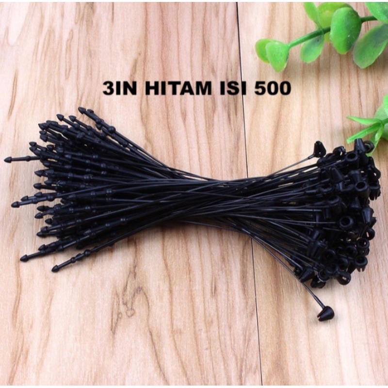 

Tali Loo Pin Hangtag Size 5 inch isi 500 pcs / bungkus Termurah Terlaris!!